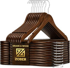 ZOBER Wooden Hangers by ZOBER