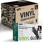Vinyl Disposable Exam Gloves by Supmedic