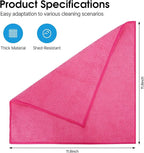 QYL Microfiber Cleaning Cloth, 12 Pack Cleaning Rags, Cleaning Towels - Image 2