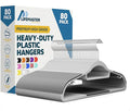 Lifemaster Plastic Clothes Hanger Set by LIFEMASTER