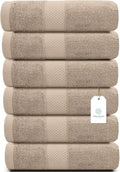 White Classic Luxury Taupe Hand Towels by WhiteClassic