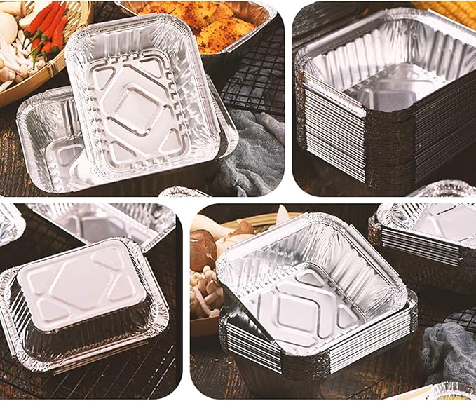 Loaf Pans 2Lb Heavy Duty Disposable Aluminum Foil Premium Bread Tins Standard - Image 8