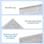 10PCS Set Non-Scratch Steel Wool Dishcloth - Image 6