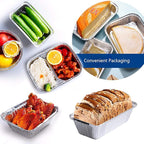 Loaf Pans 2Lb Heavy Duty Disposable Aluminum Foil Premium Bread Tins Standard - Image 6