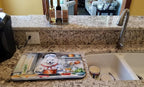 Caroline's Treasures DAC6319DDM Samoyed The Chef Dish Drying Mat Absorbent Dish - Image 2