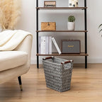 GRANNY SAYS Woven Waste Basket, Wicker Waste Basket - Image 4