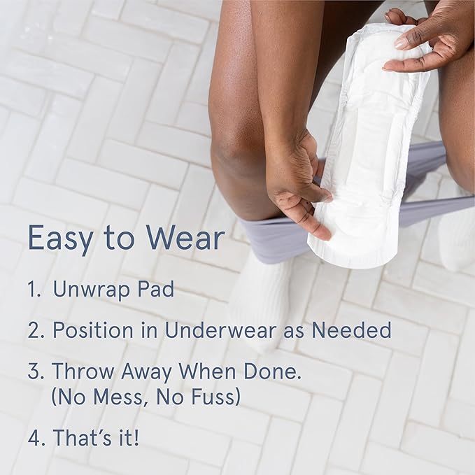 LOLA 100% Organic Cotton Postpartum Pads - Image 7