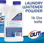 OUT White Brite Laundry Whitener Powder, Stain Remover Detergent Booster - Image 2