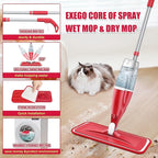 Spray Wet Mops for Hardwood Floor Cleaning: EXEGO Microfiber Dry Dust - Image 3