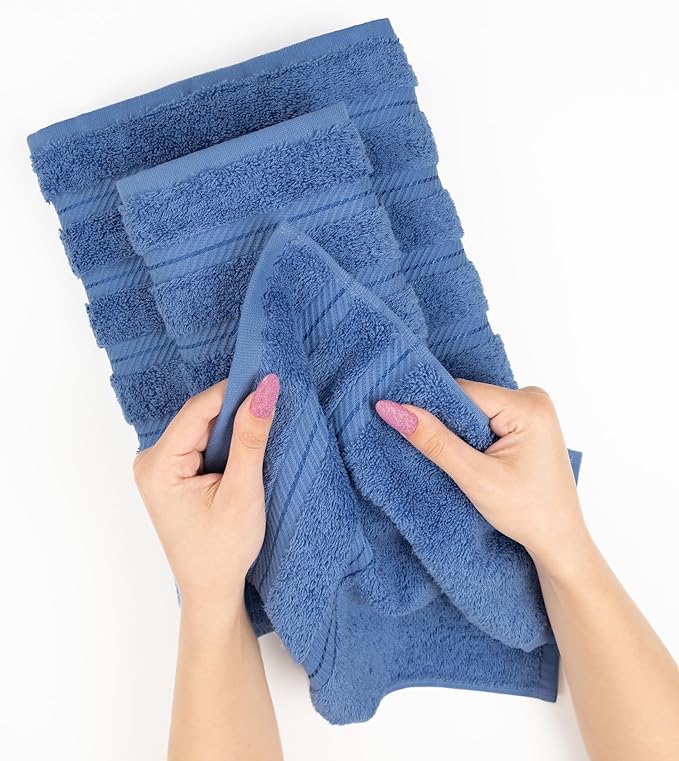 American Soft Linen 35x70 Jumbo Large Bath Towel, 600 GSM 100% Cotton Turkish - Image 4