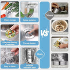Semour 3 in 1 Kitchen Sink Drain Strainer, 304 Stainless Steel Kitchen Sink - Image 4
