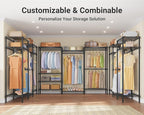 VIPEK V5 Plus Large Portable Closet Rack Freestanding Wardrobe Closet, 85.4" L - Image 5