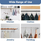 Titanker Shower Curtain Hooks Rings, Rust Resistant Metal Double Glide Shower - Image 6