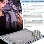 Trendy Bartender Toast to Perfection Microfiber Glass Polishing Lint-Free Cloth - Image 5
