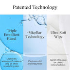 Neutrogena Makeup Remover Wipes Micellar Alcohol-Free Face Towelettes Remove - Image 4