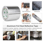 BOMEI PACK Adhesive Aluminum Foil Heat Shield Tape Barrier 4in x 66ft, - Image 9