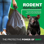 Mint-X Rodent Repellent Outdoor Home and Industrial Trash Bags - Image 4