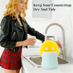 Ceramic Sponge Holder for Kitchen Sink, Sink Caddy Organizer, Dish Sponge - Image 7
