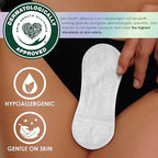 L. Ultra Thin Liners for Women, Regular Coverage, Organic Cotton Top Layer - Image 7