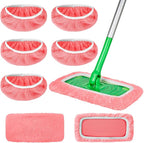 5 Pack Reusable Microfiber Mop Pads Compatible by AmaVins