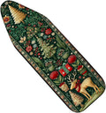 Nuxovilar Ironing Board Cover Winter Deer and Tree Pattern Polyester 15x54 by Nuxovilar