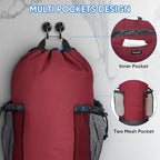 BALEINE 150L Laundry Bag Backpack, 900D Oxford Fabric Large Travel Laundry Bags - Image 4