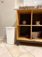 Rubbermaid Small Kitchen Bathroom Trash Can, 9 Gallons, Waste Basket - Image 5