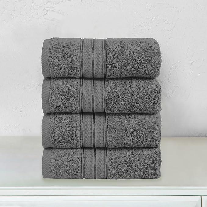 Elegant Comfort Three Line Popcorn Towel Set - Image 2
