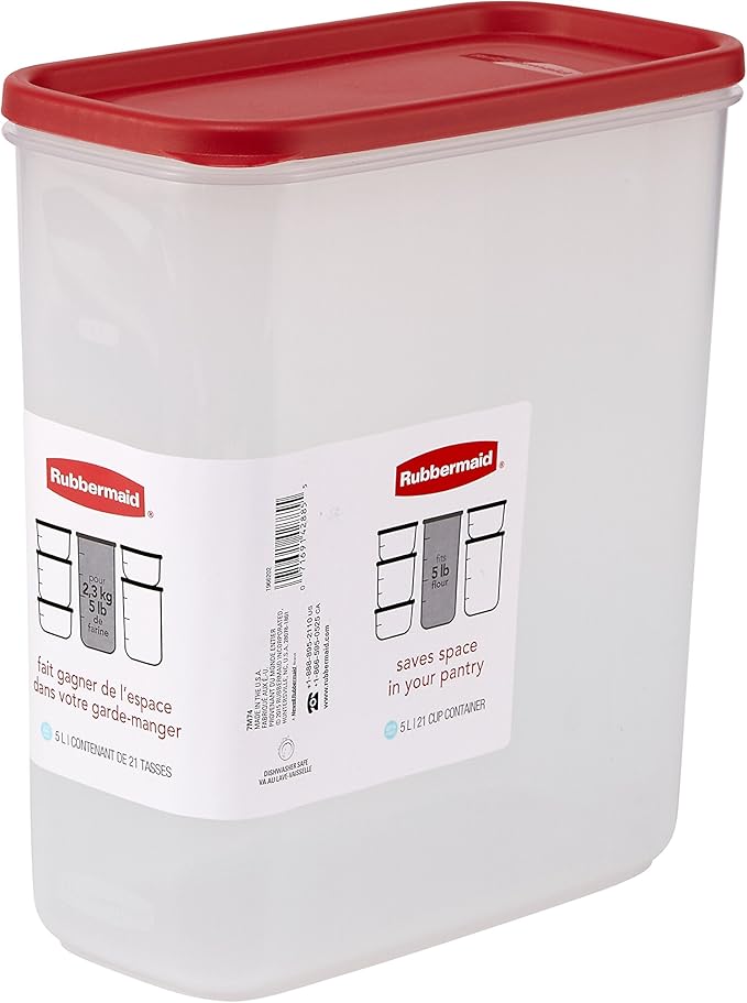 Rubbermaid 1776473 21C Dry Food Container 21-Cup Clear - Image 6