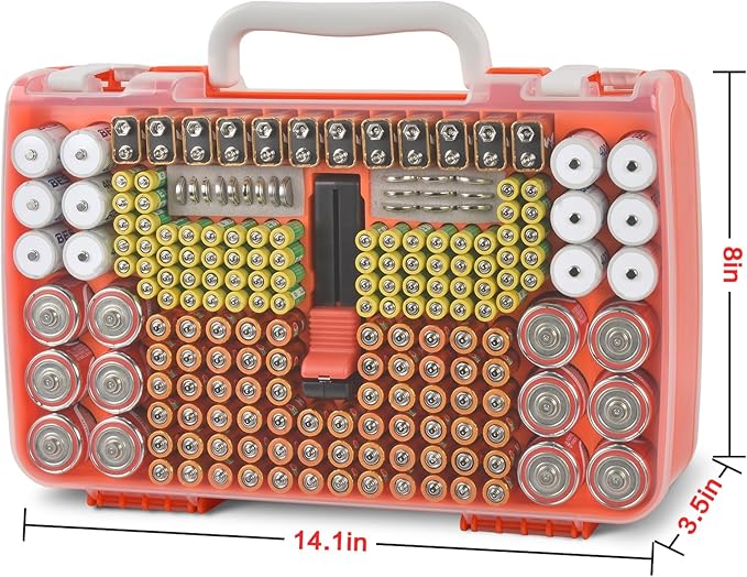 Battery Organizer Storage Holder Case - Image 5