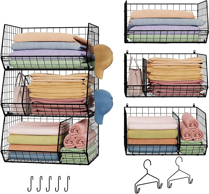3 Tier Closet Hanging Shelves by Jautokerdar