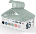 Neaties Plastic Hangers 45 Pack – Made in The USA – 6lb Capacity Standard by NeatiesHangers