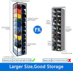 Closet Organization, 24 Section Hanging Closet Organizer, Space Saving - Image 2