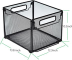 SETTFRFE Letter Size Metal Mesh Hanging File Folder Organizer Crate Basket - Image 6