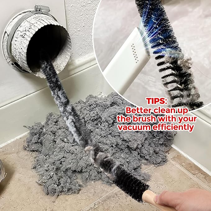 Holikme Dryer Vent Cleaner Kit 2 Pack - Image 2