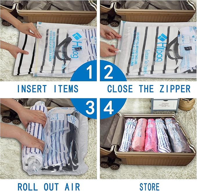 HIBAG Vacuum Storage Bags, Vacuum Seal Bags - Image 7