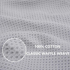 Homaxy 100% Cotton Waffle Weave Kitchen Dish Towels, Ultra Soft Absorbent Quick - Image 2