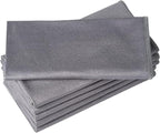 6 Pack Microfiber Glass Cleaning Cloth, 16 Inch X 16 Inch, Lint Free Quickly by Puomue