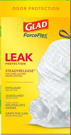 Glad ForceFlex Tall Kitchen Drawstring Trash Bags, 13 Gal, Gain Original - Image 11