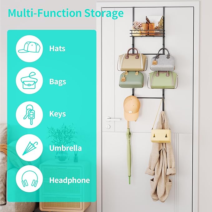 HapiRm Over The Door Purse Organizer - Image 5