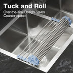 NEZUIBAN Drying Rack with Roll Up and Over Sink - Image 3