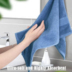 Cleanbear Cotton Hand Towel Set 6-Pack Ultra Soft Hand Towels - Image 7