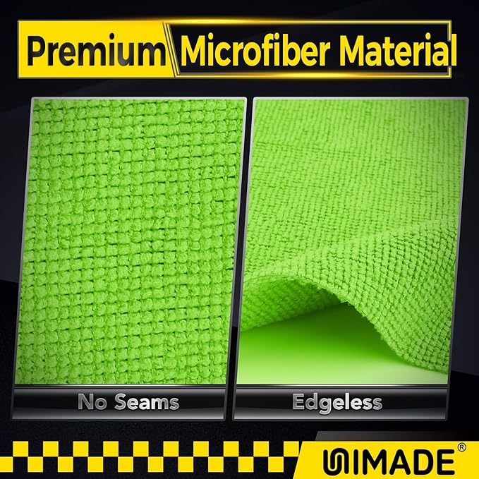 Microfiber Cleaning Cloth, 200PK Reusable Shop Rags Bulk Microfiber Cleansing - Image 2