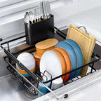 Over the Sink Dish Drying Rack, In Sink Dish Drying Racks, Expandable Dish Rack by TOOLF