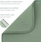 S&T INC. Dish Drying Mat XL, 18” x 24”, Absorbent Microfiber Kitchen Counter Mat - Image 3