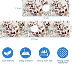 Vintage Flower Plants Butterfly Dish Drying Mat - Image 3