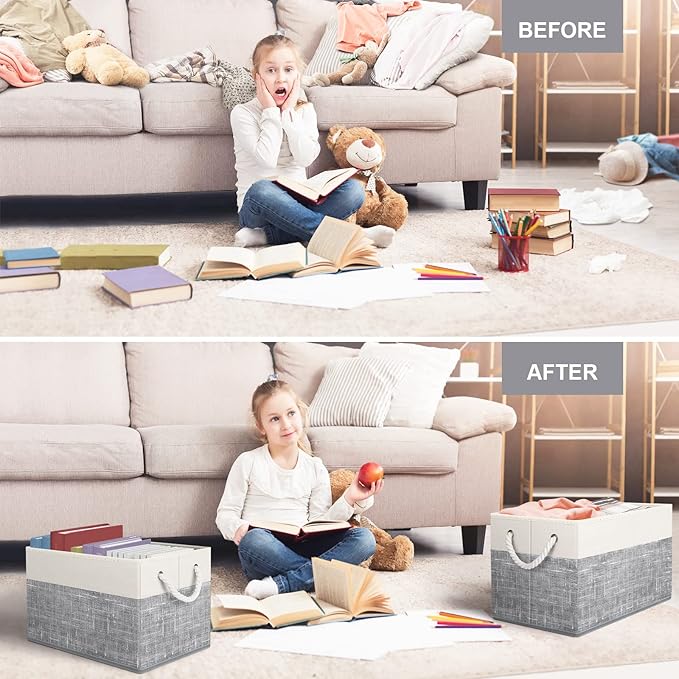 Fab totes Storage Bins, Foldable Storage Baskets - Image 6