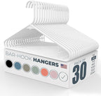 Neaties Plastic Hangers 30 Pack – Made in The USA – 6lb Capacity Standard by NeatiesHangers