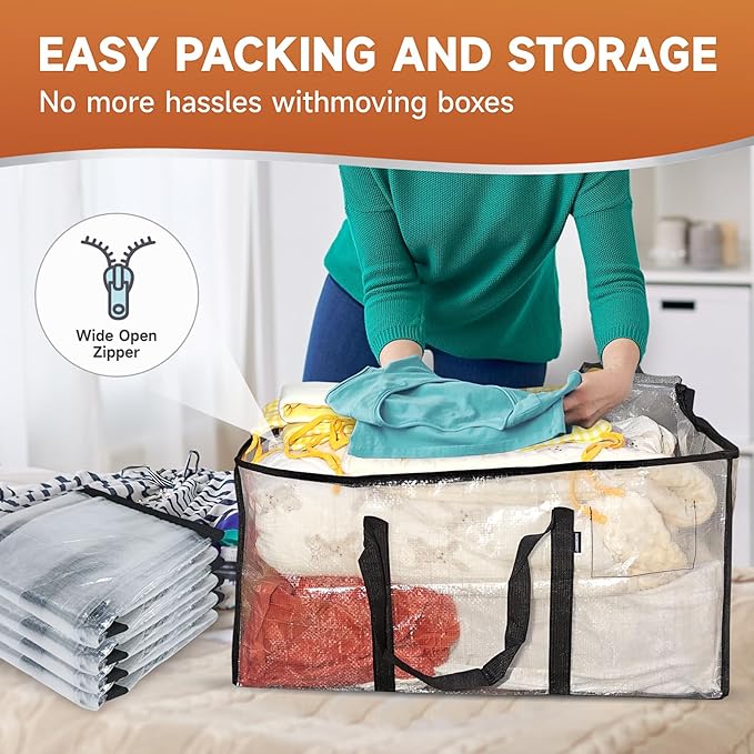 CONGREGATE 4 Pack Extra Large Moving Bags - Image 7
