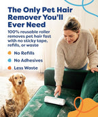 Triton Pet Hair Removal Tool w/Fur Trapping Compartment and Detachable Handle - Image 2